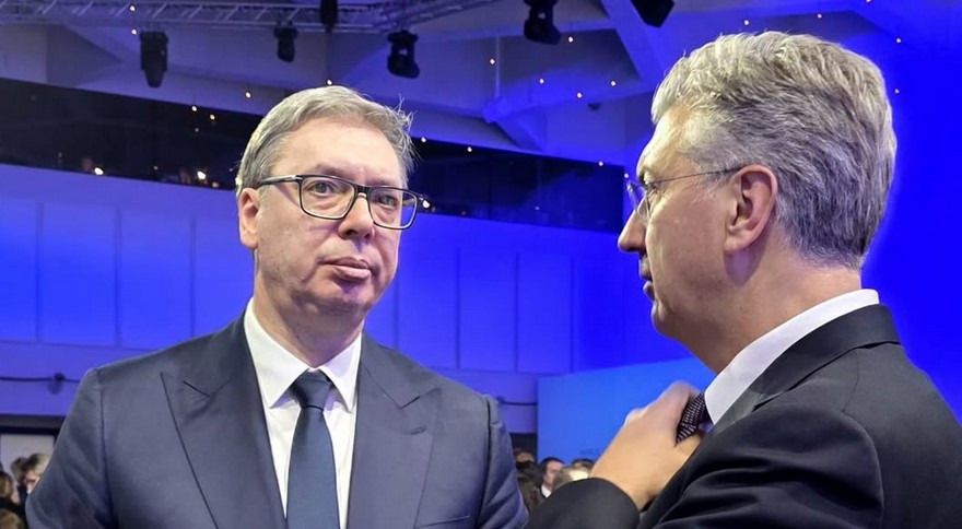 Vučić sa Plenkovićem: Razgovarali smo o NIS-u i obezbjeđivanju stabilnog energetskog snabdjevanja