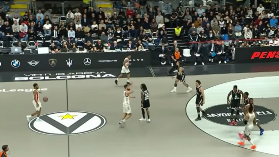 Zvezda sjajnom partijom savladala Virtus u gostima
