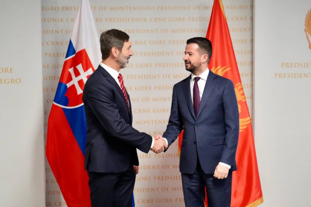 Milatović- Blanar: Slovačka snažan partner Crne Gore na putu ka EU