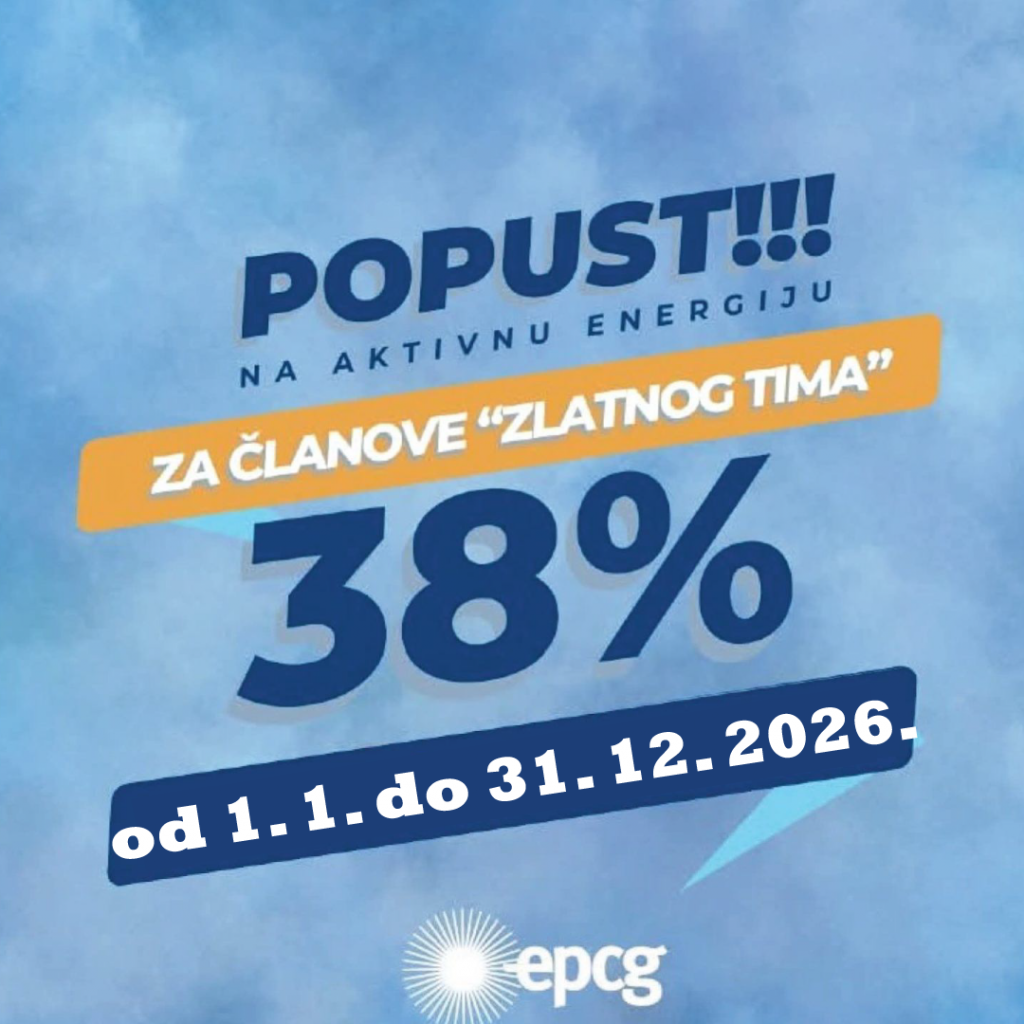 EPCG: Popusti na račune za električnu energiju za uredne platiše