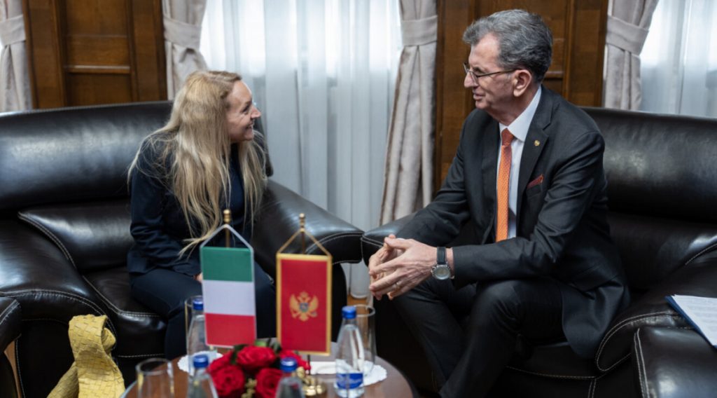 Camaj – Marsela: Italija podržava evropski put Crne Gore, razgovarano o pravima manjinskih naroda