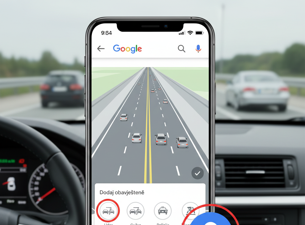 Policija, gužva, radovi na putu: Kako da sve ovo prijavite u Google mapama
