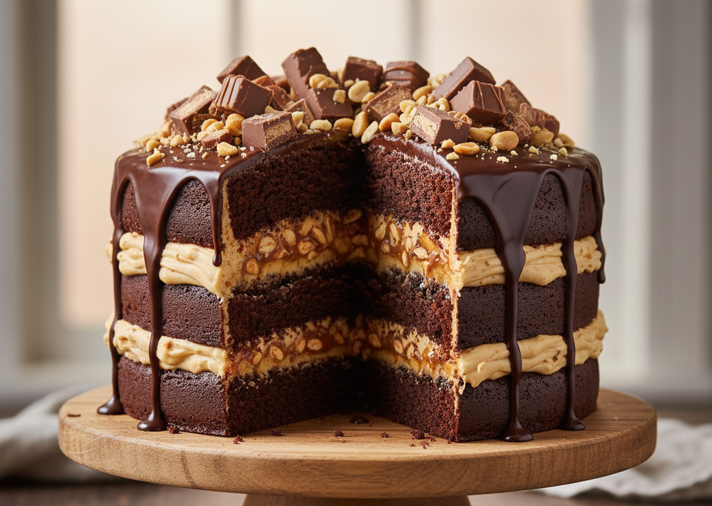 Kapučino snikers torta