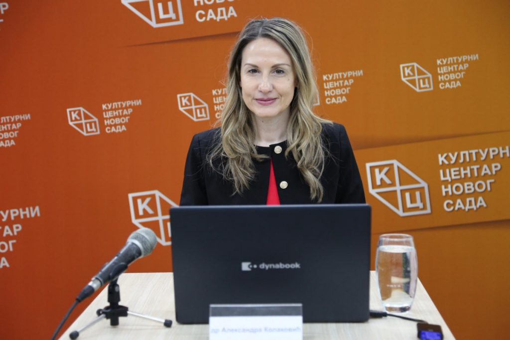 Predavanje dr Aleksandre Kolaković na temu „Le Figaro: 200 godina istorije novinarstva, kulture i političkog života Francuske