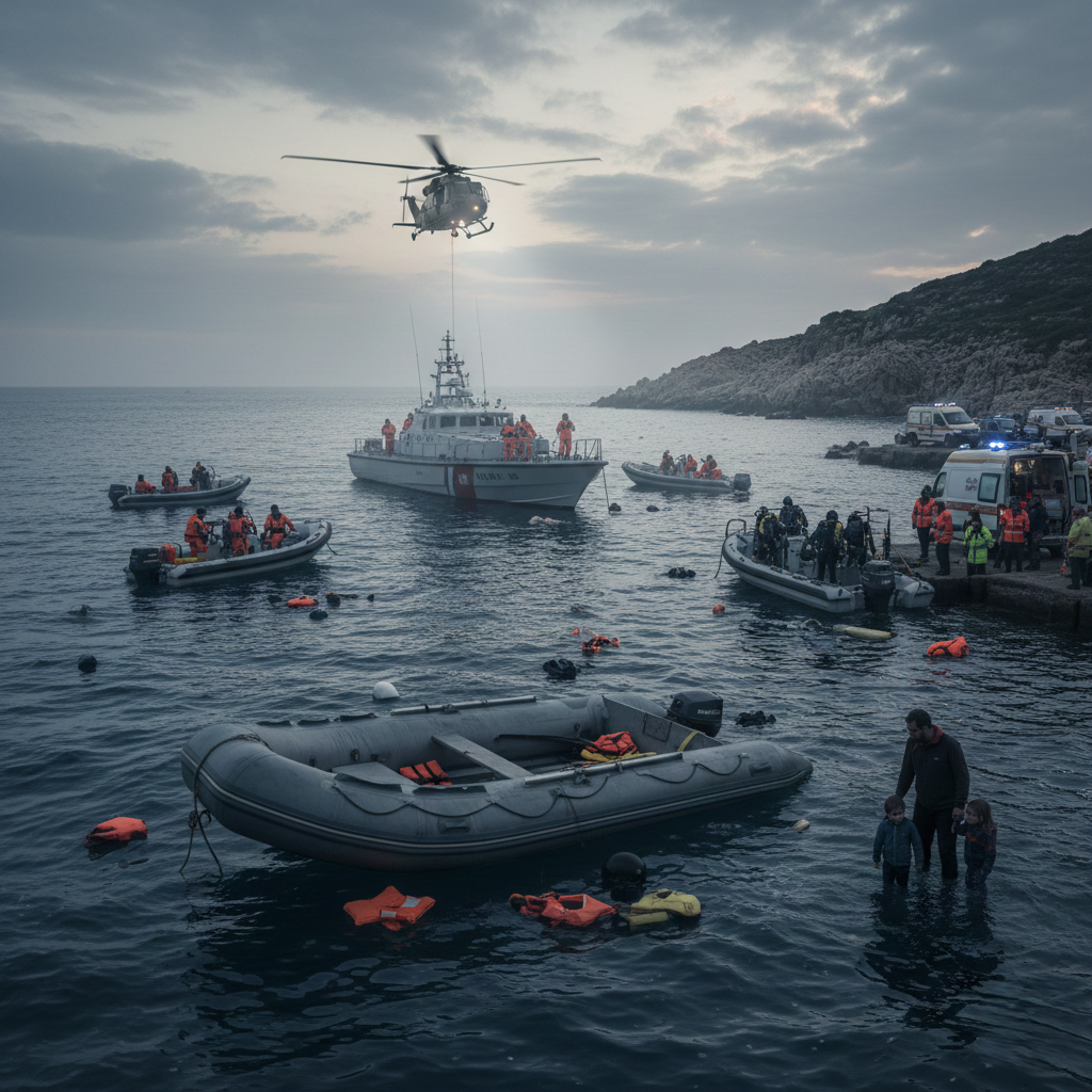 Najmanje 14 poginulih u sudaru čamca s migrantima i glisera grčke obalne straže