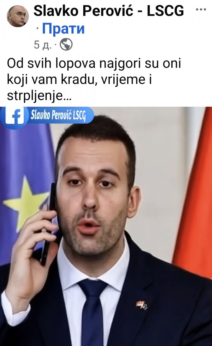 Premijer Milojko Spajic