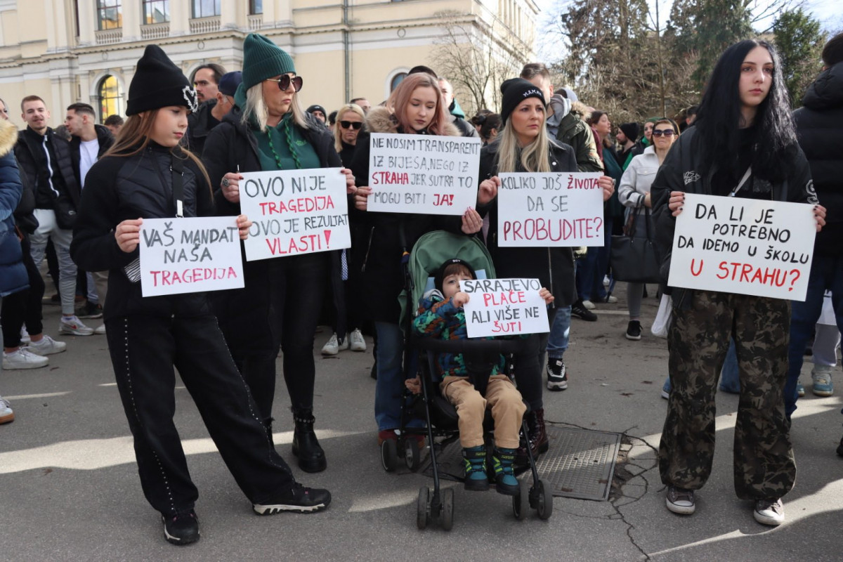 Sarajevo protestna setnja