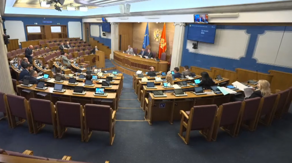 Sjutra sjednica Skupštine Crne Gore: Evo šta će biti na dnevnom redu