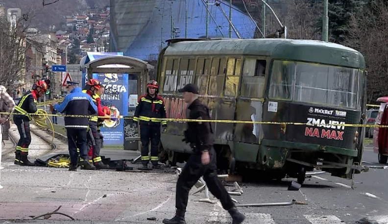 Uhapšen vozač tramvaja koji je juče učestvovao u teškoj nesreći u Sarajevu