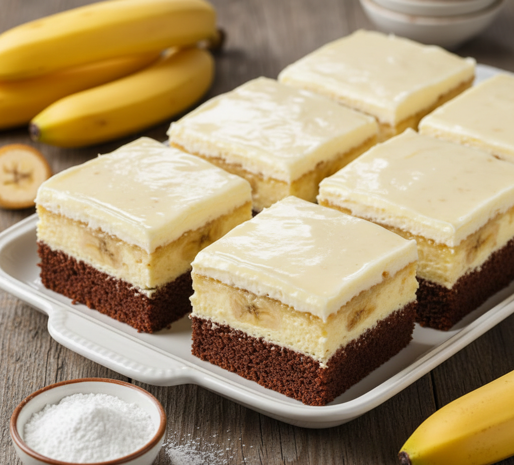 BANANA KOCKE sa gotovim korama