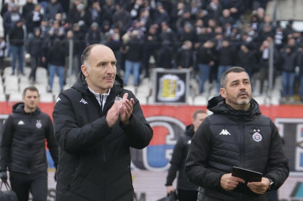 Čakar i Ćetković na klupi Partizana