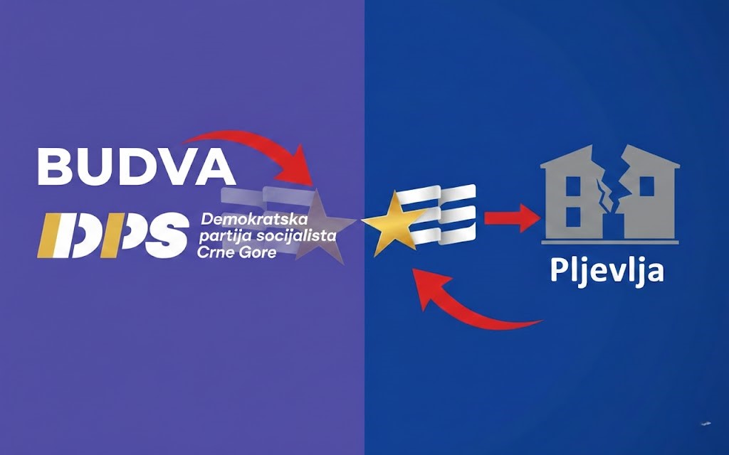 Dok u Budvi glasa s DPS-om, u Pljevljima ruši vlast na čelu sa srpskim predsjednikom – dvostruki standard PES-a