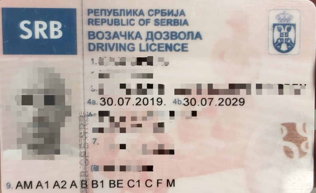 falsifikovana dozvola