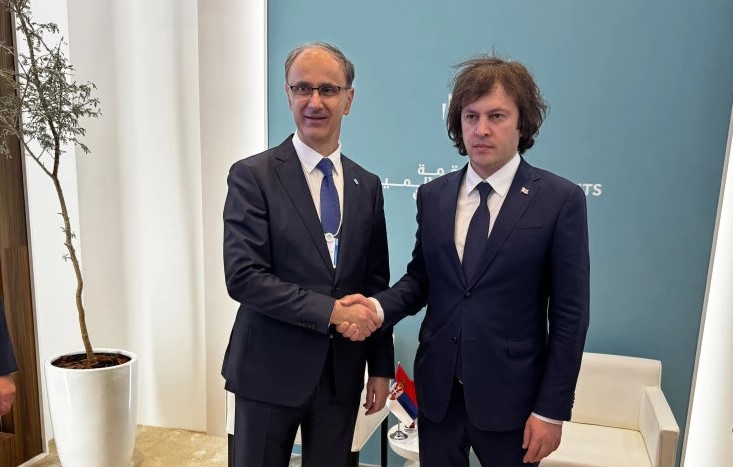 Premijer Macut sa premijerom i ministarkom spoljnih poslova Gruzije o unapređenju saradnje
