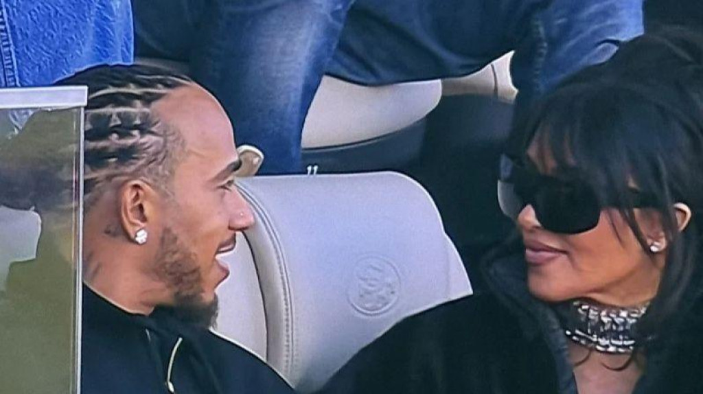 Kim Kardashian i Lewis Hamilton zajedno na Super Bowlu, ali bez potvrde veze