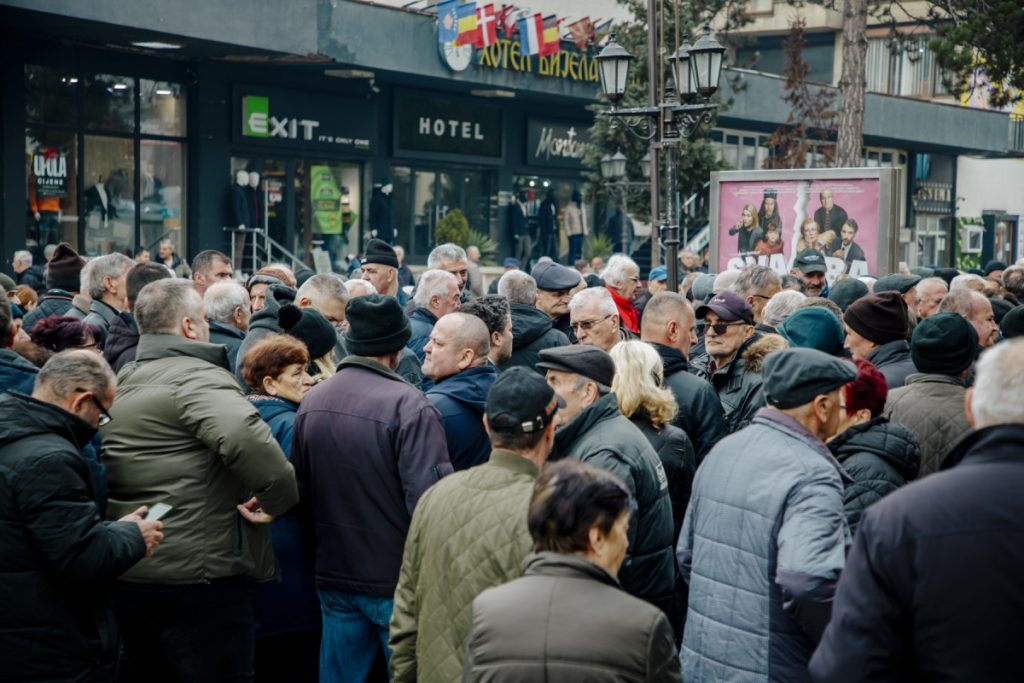 Penzioneri na sjeveru organizuju proteste – 23. marta u Bijelom Polju, 30. marta u Rožajama