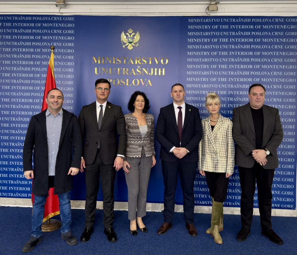 Šaranović i Šćepanović sa predsjednikom i članovima Savjet za građansku kontrolu rada policije