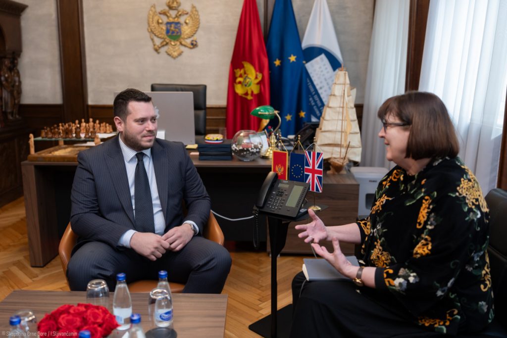 Stanišić sa britanskom ambasadorkom: Fokus na političku i administrativnu saradnju