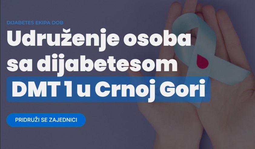 Pokrenut prvi sajt za osobe oboljele od dijatebetsa u Crnoj Gori