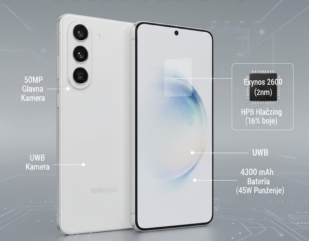 Premijera 2 nm procesora: pojavili se zvanični Samsung Galaxy S26 renderi