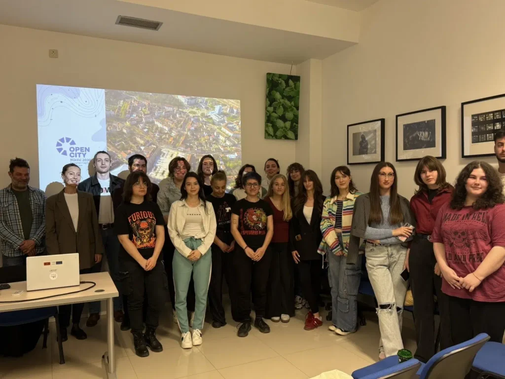 Prezentacija projekta Nikšić  2030 Evropska prestonica kulture  na Fakultetu vizuelnih umjetnosti