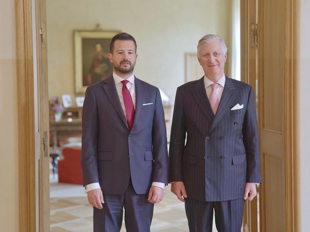 Milatović i belgijski kralj Filip
