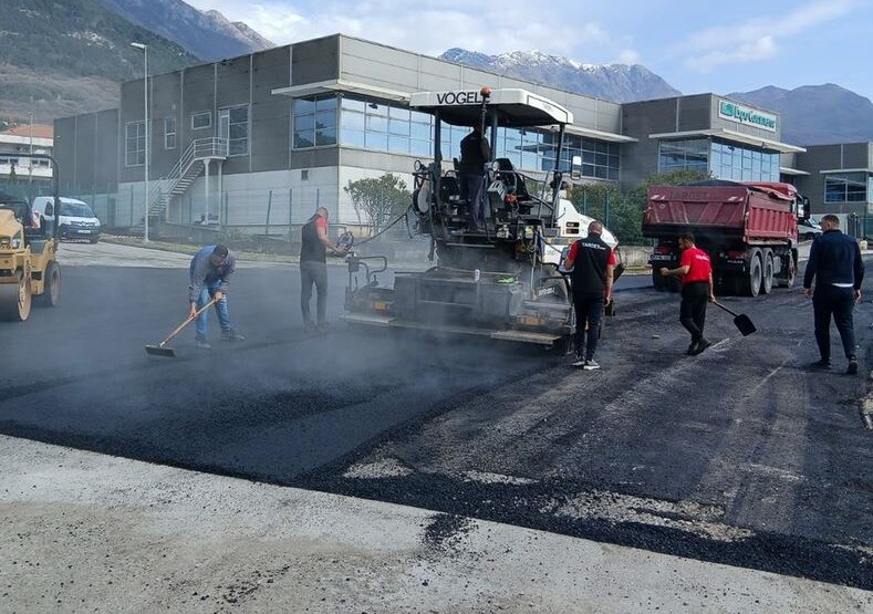 Opština Kotor sanirala put kroz Industrijsku zonu