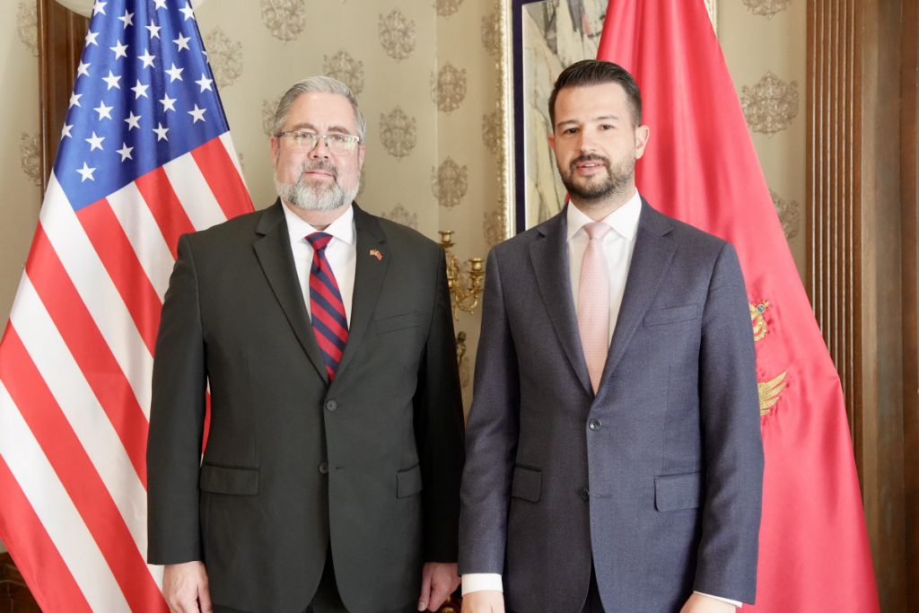 Milatović razgovarao sa novim američkim otpravnikom poslova