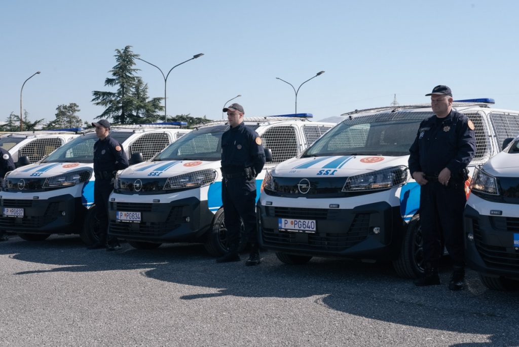 Šaranović: Nova vozila povećavaju operativnu spremnost i sigurnost policijskih službenika