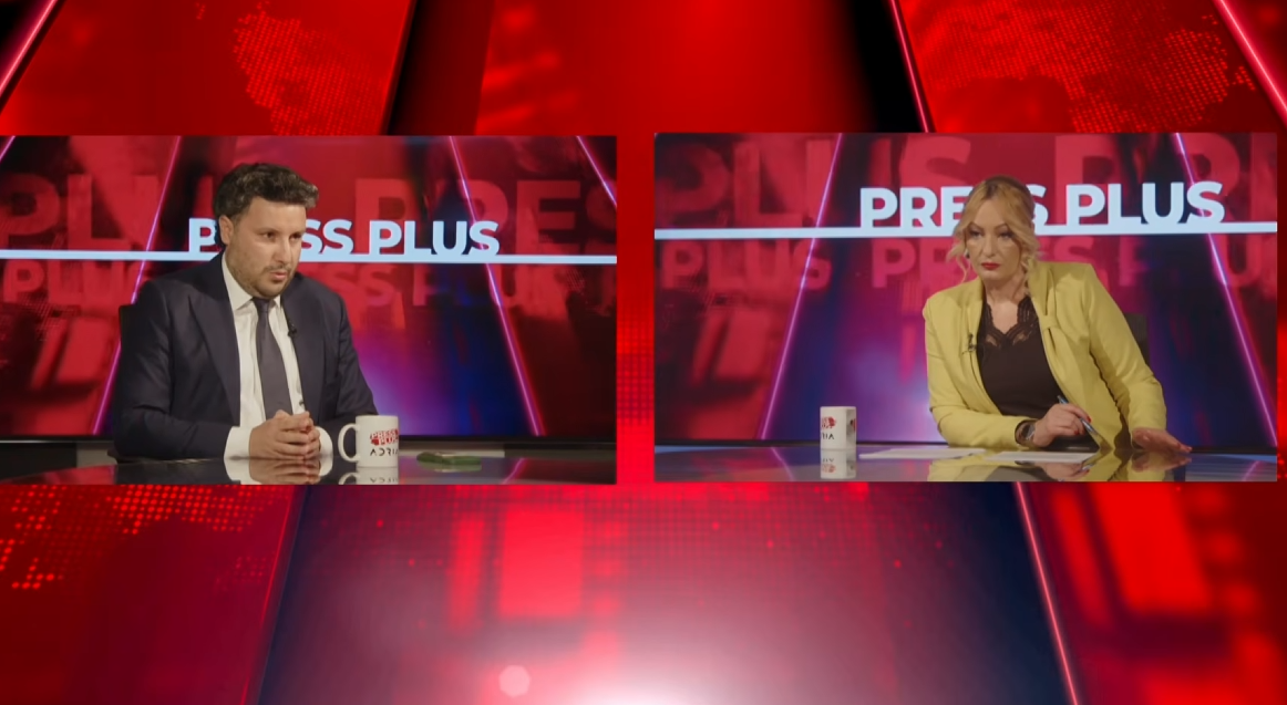 Dritan Abazovic u emisji Press plus na Adria TV