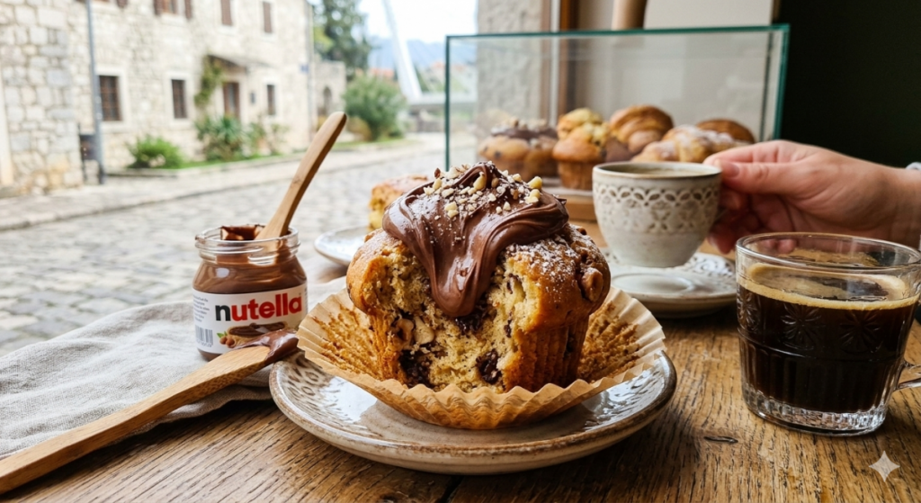 Mafini sa nutelom