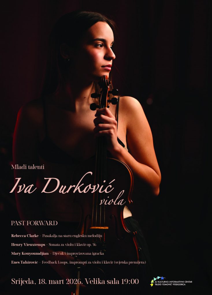 Koncert violinistkinje Ive Durković 18. marta u KIC-u
