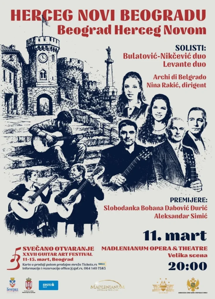 Muzički most od Beograda do Herceg Novog
