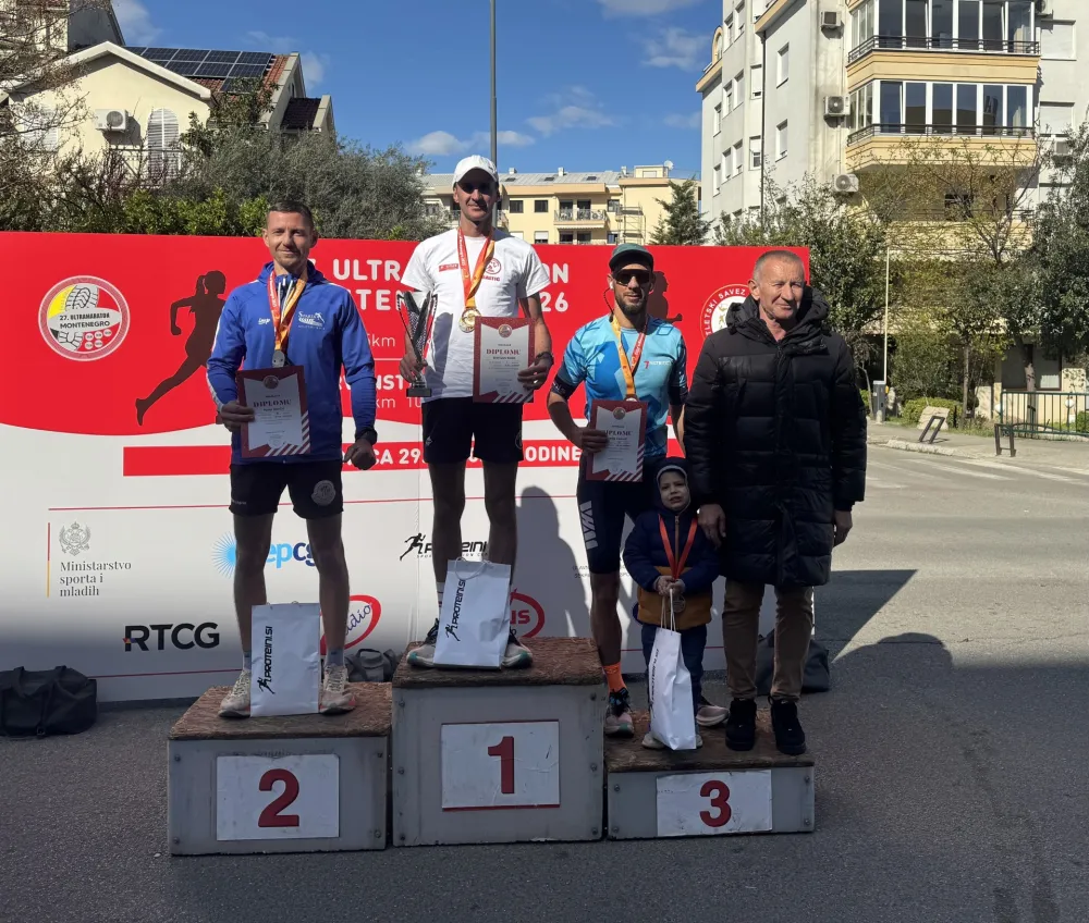 Branislav Baltić pobjednik Podgoričkog ultramaratona na 50km