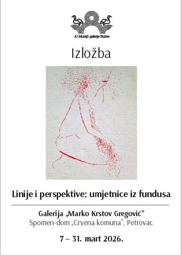 Sjutra izložba „Linije i perspektive: umjetnice iz fundusa” u Petrovcu