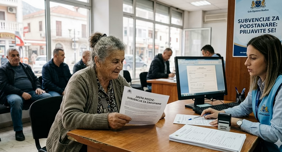 Budva pomaže podstanare: Raspisan javni poziv za subvencionisanje zakupnine, opredijeljeno pola miliona evra