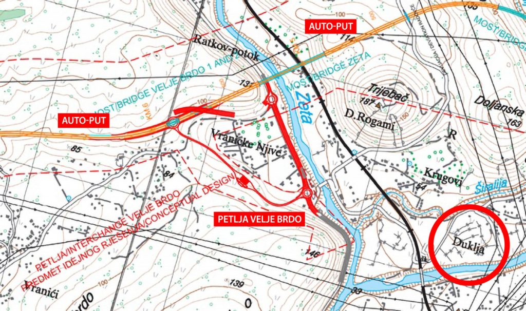 Monteput: Trasa auto-puta Smokovac – Tološi ne ugrožava arheološki lokalitet Duklja