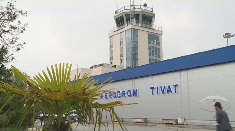 Uhapšen Cetinjanin: Kamenovao terminal Aerodroma Tivat