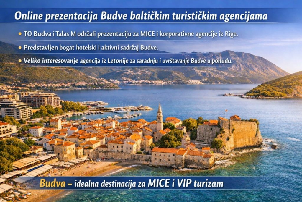 Budva jača vidljivost na tržištu Baltika