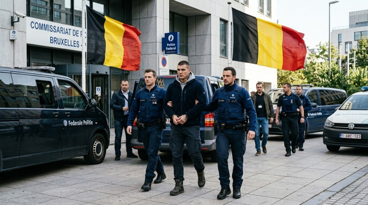 hapšenje belgija