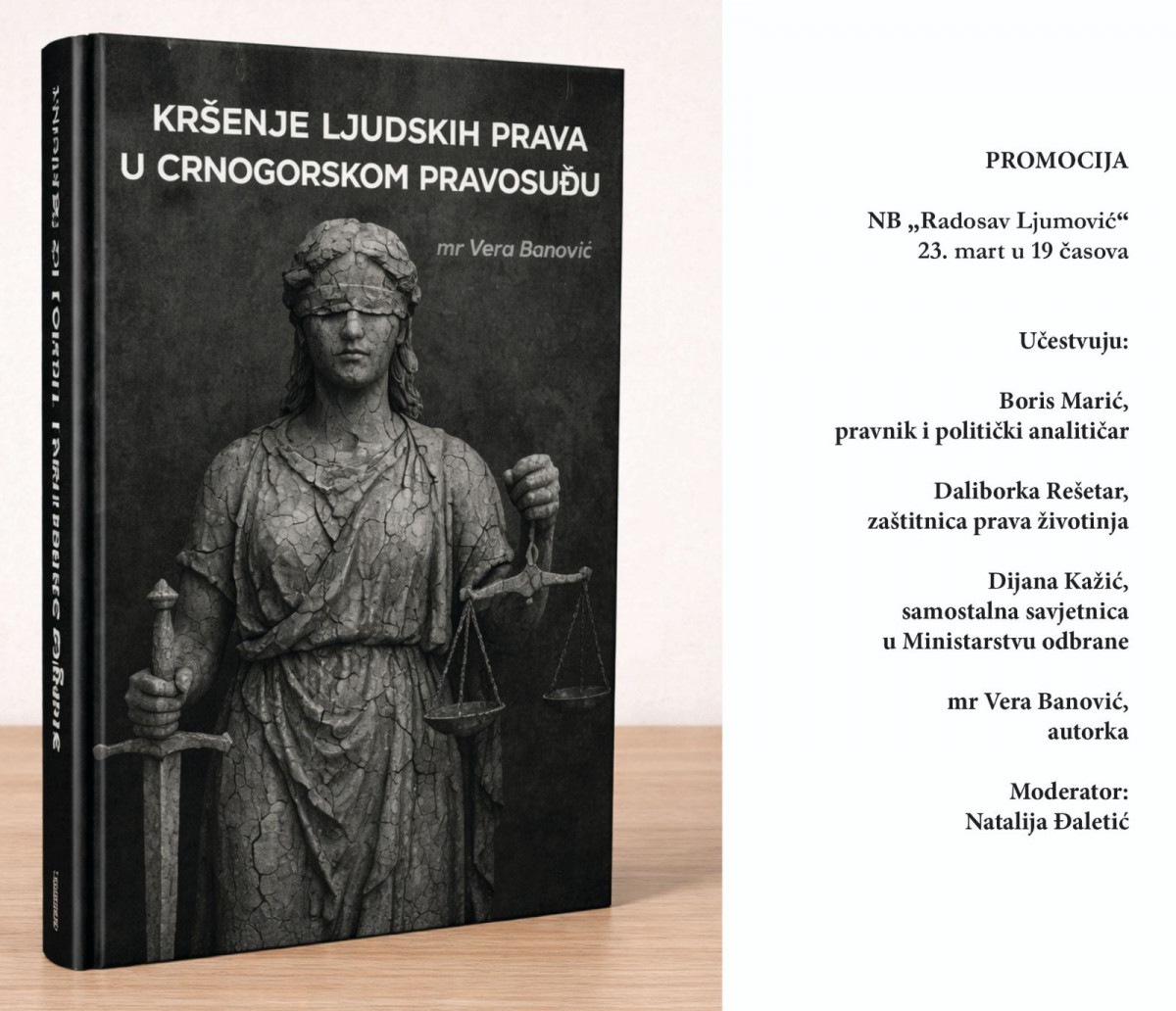 kršenje ljudskih prava u cg pravosuđu