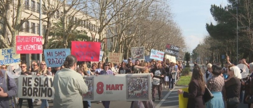 Osmomartovski marš: Solidarnost, otpor i zahtjev za sistemskim promjenama