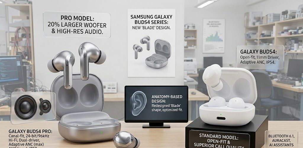 Predstavljene Samsung Galaxy Buds4 Pro i Samsung Galaxy Buds4: Veći drajveri, jača baterija i unaprijeđeni ANC