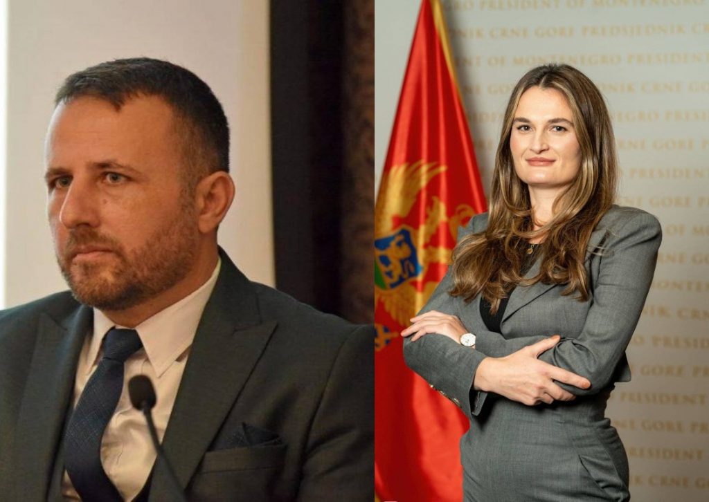 Svrkota generalna sekretarka u Milatovićevoj službi, Lakić njen zamjenik