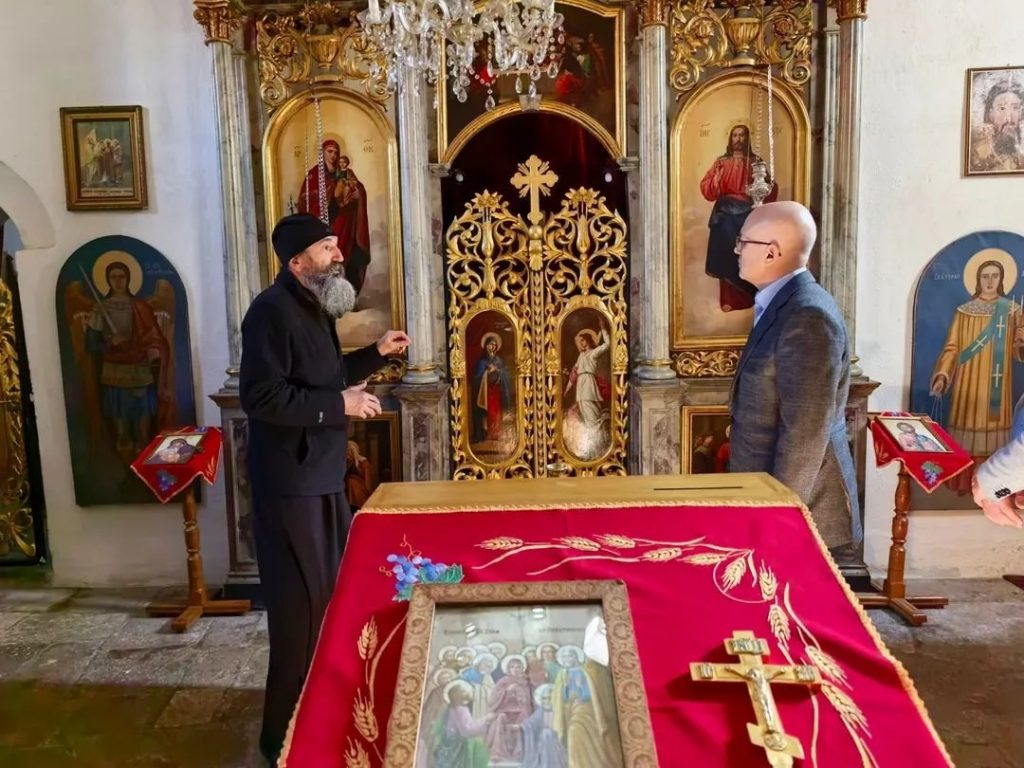Vučević posjetio manastir Svete Trojice u Ovčar Banji: Svetinje čuvaju vjeru, tradiciju i identitet