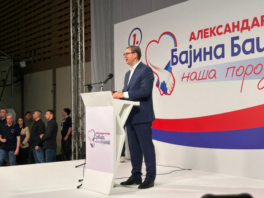 Vučić iz Bajine Bašte: Nikoga nećemo da diramo ali ćemo uvijek da budemo dovoljno spremni i snažni da odgovorimo svakom ko hoće da napada našu državu