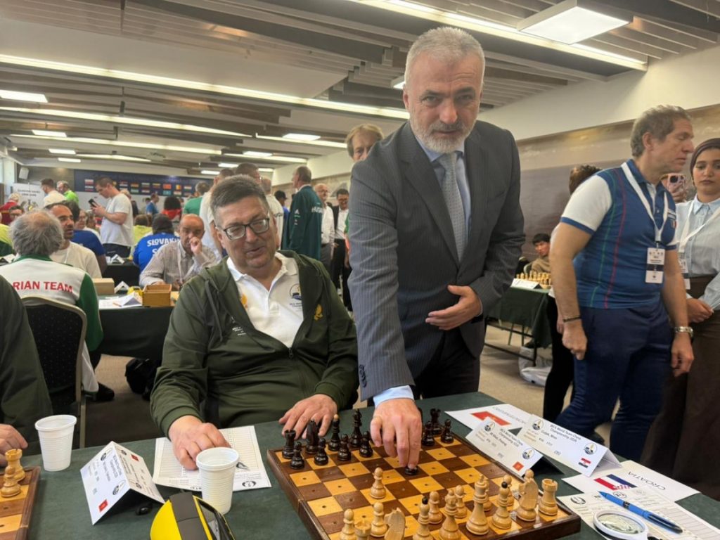 U Petrovcu otvoreno Svjetsko prvenstvo za šahiste sa oštećenjem vida, Jojić povukao prvi potez