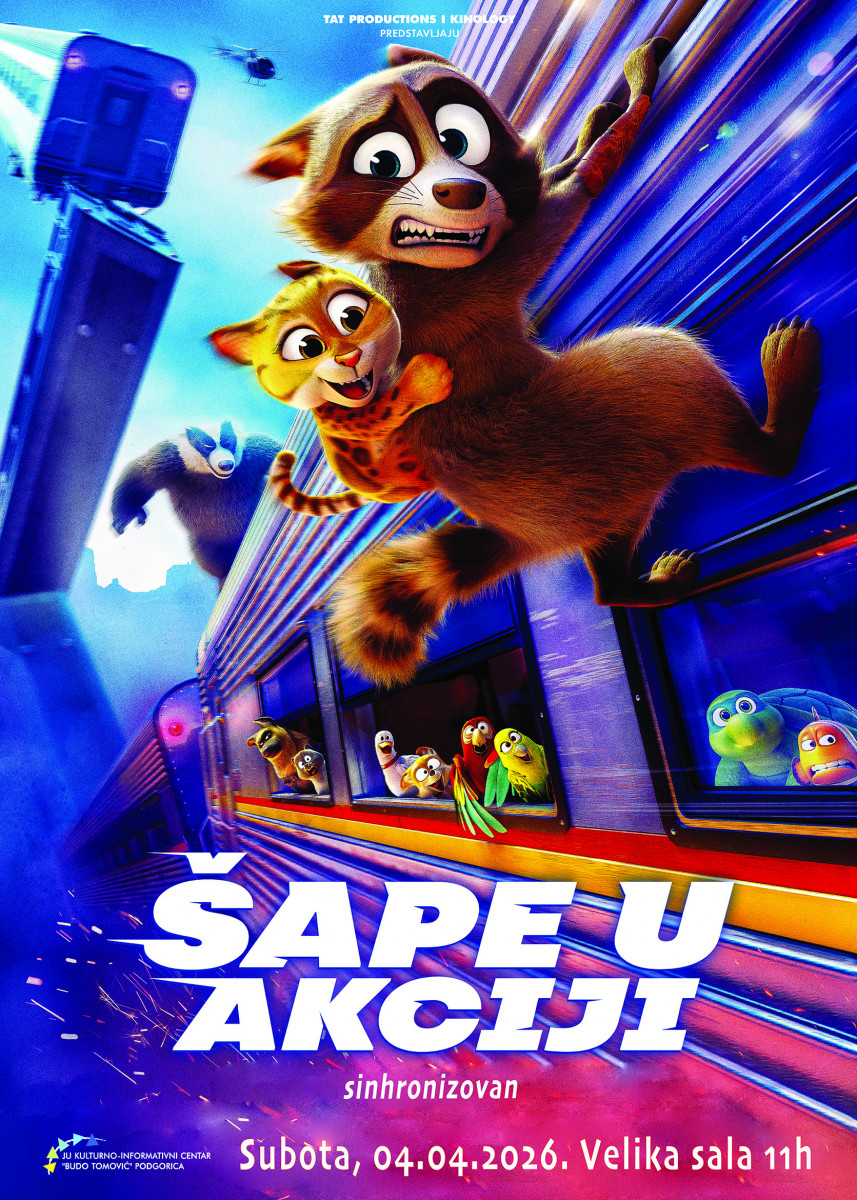 ANIMIRANI FILM KUĆNI LJUBIMCI U VOZU