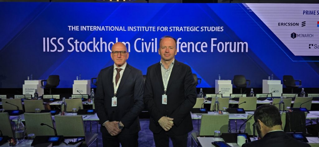 Bešović i Tmušić na Forumu civilne odbrane u Stokholmu