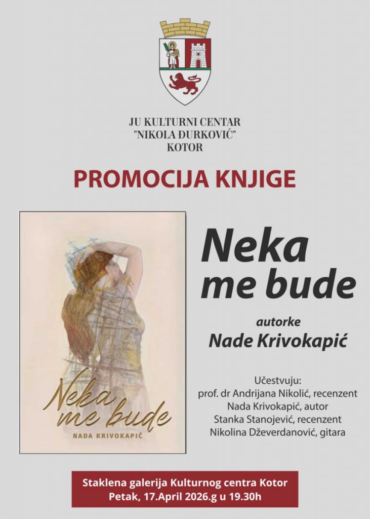 Promocija zbirke poezije Nade Krivokapić
